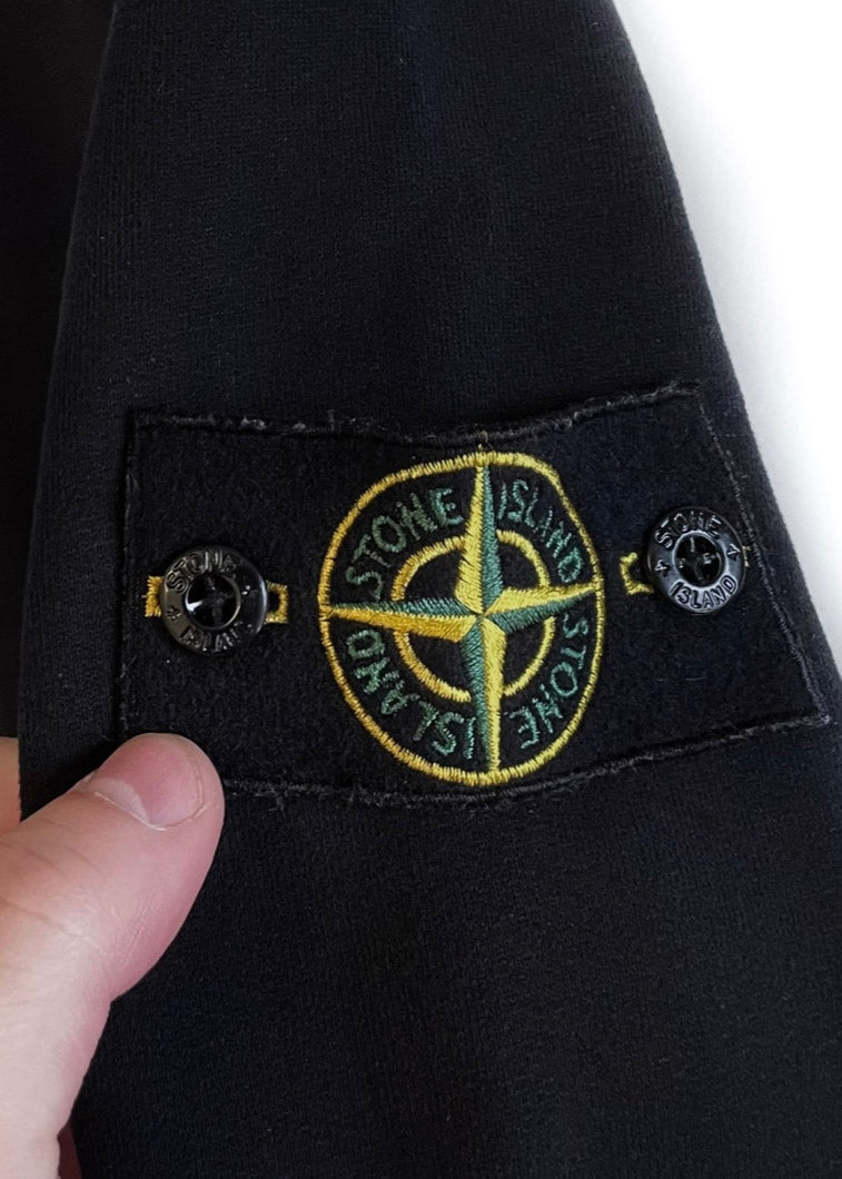 Stone Island Black Fleece Badge Sweatshirt – Boutique LUC.S