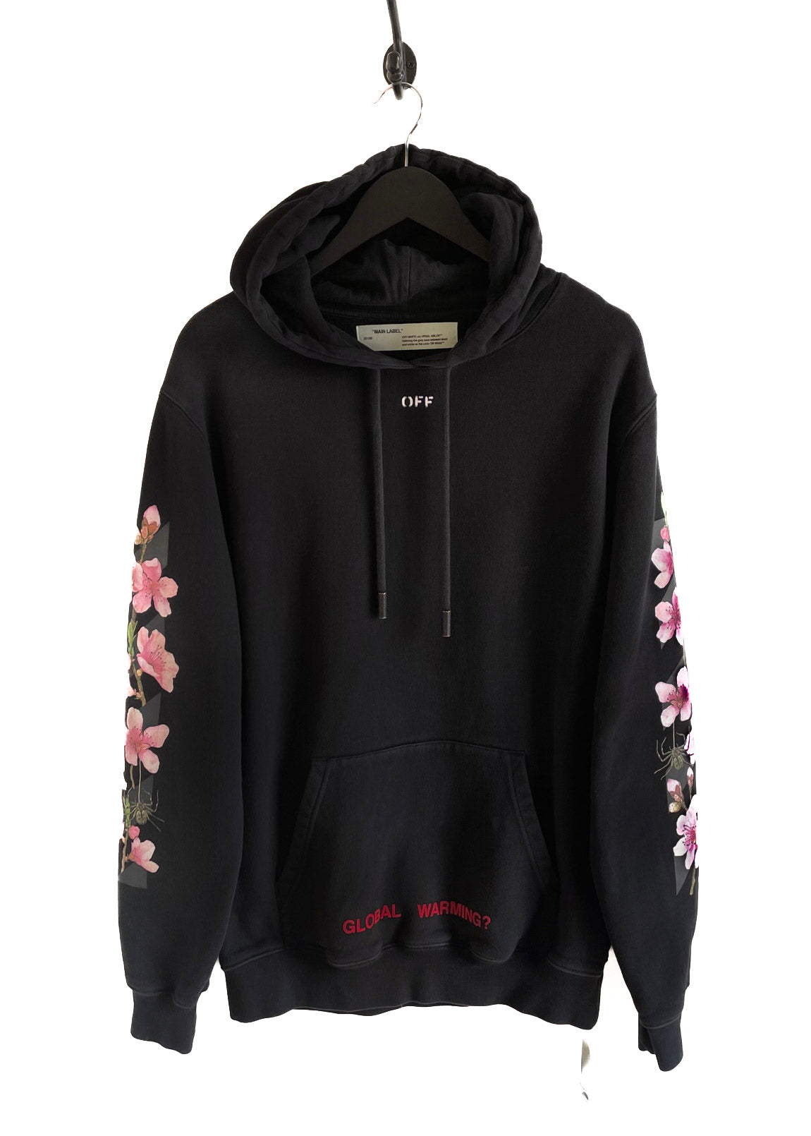 Off-White 2017 Black Arrow Floral Printed 