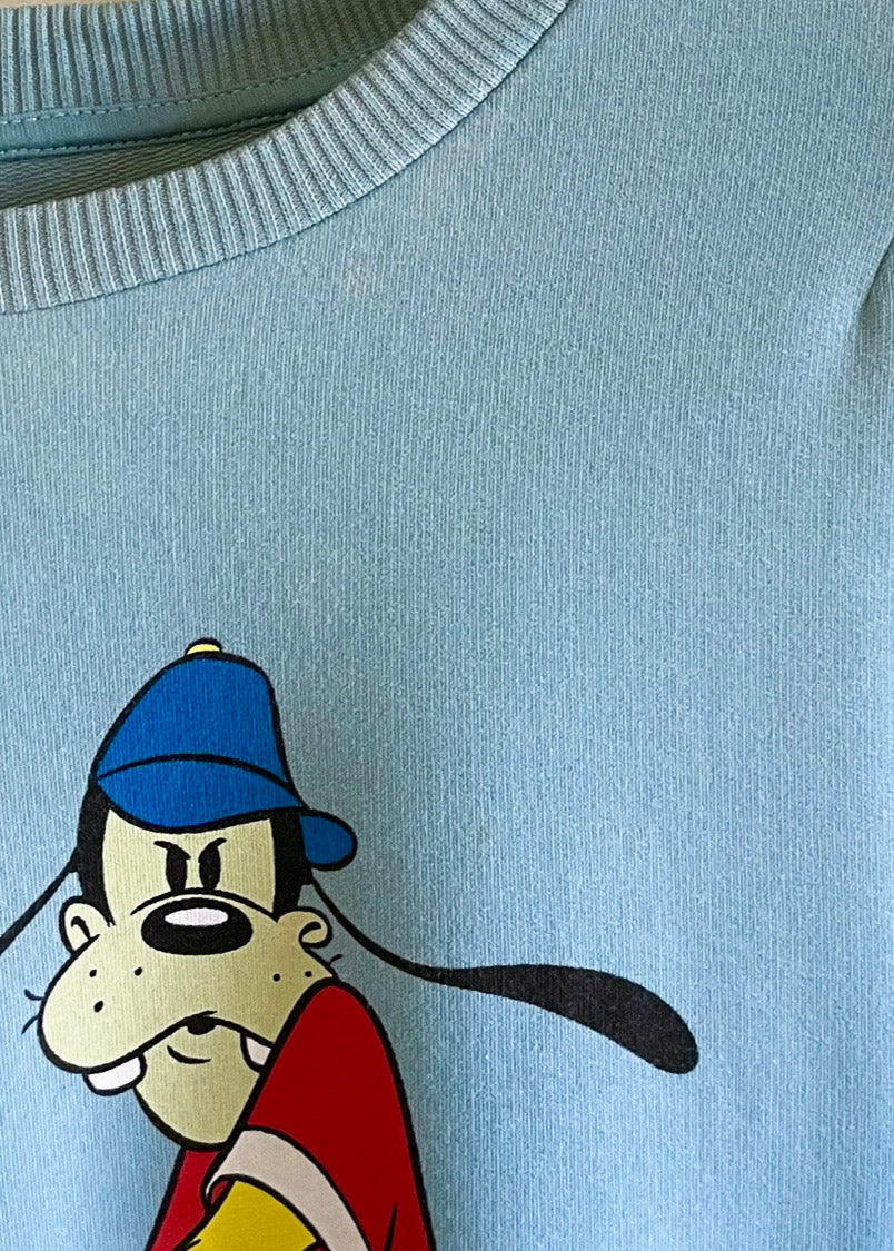 LOEWE Blue Disney Goofie Print Sweatshirt