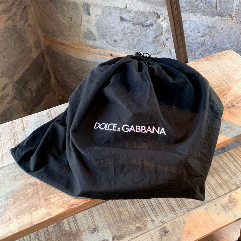 Dolce & Gabbana Silver Metallic Shoulder Bag
