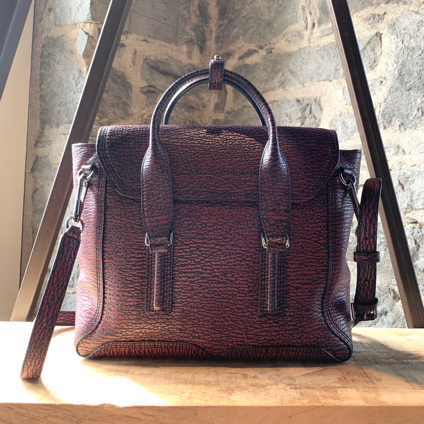 3.1 Phillip Lim Burgundy Medium Pashli Bag – Boutique LUC.S 3.1 Phillip Lim Burgundy Medium Pashli Bag – Boutique LUC.S