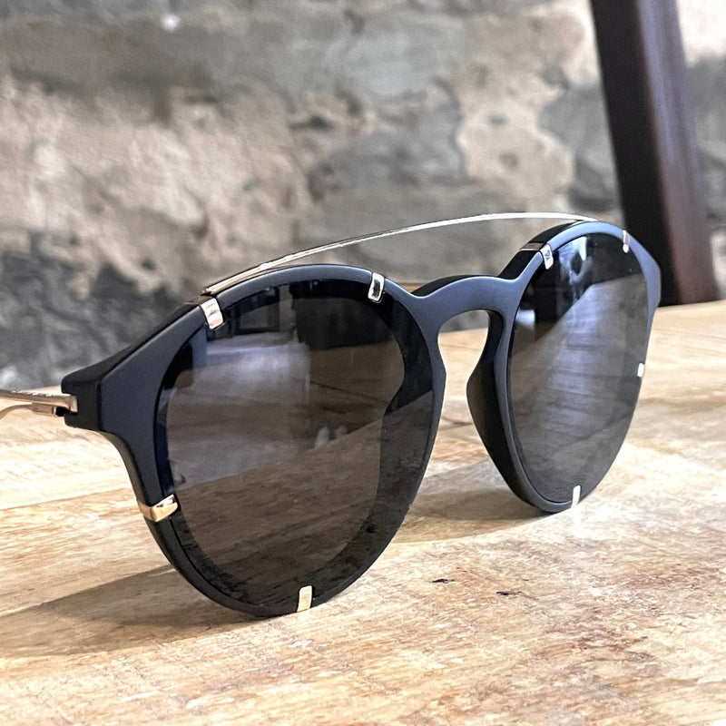Givenchy Black Matte Round Sunglasses