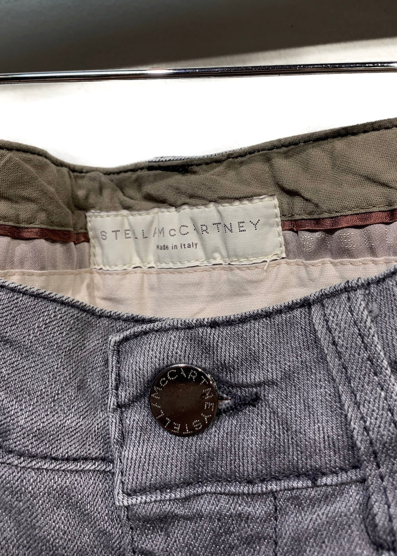 Stella McCartney Grey Dégradé Skinny Jeans