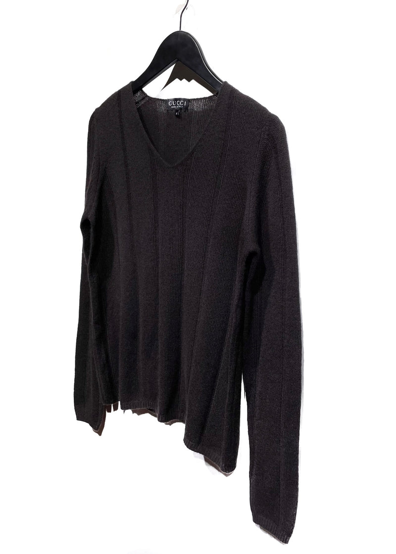 Gucci Vintage Brown Cashmere Sweater