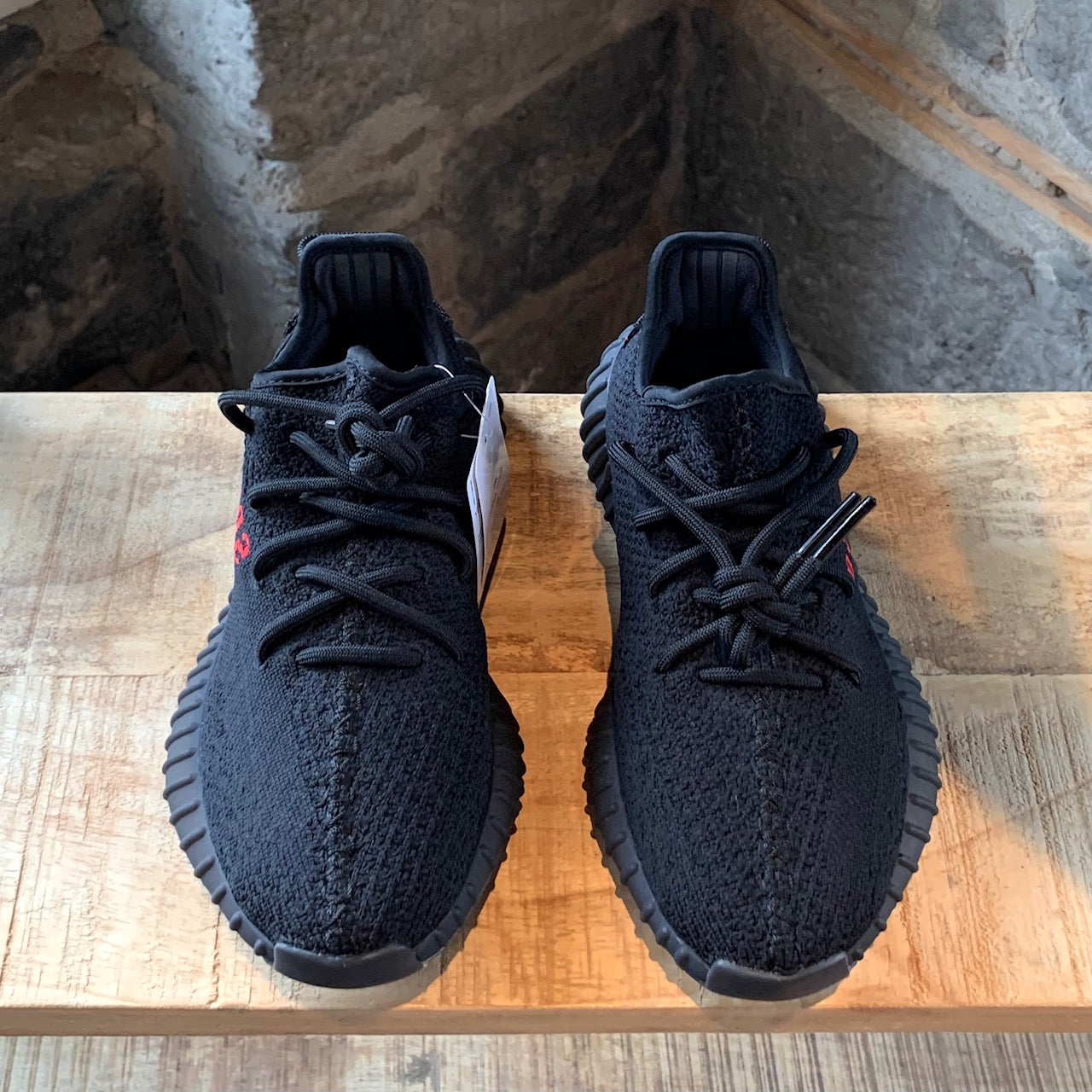 Adidas Yeezy Boost 350 V2 Black Red Sneakers – Boutique LUC.S