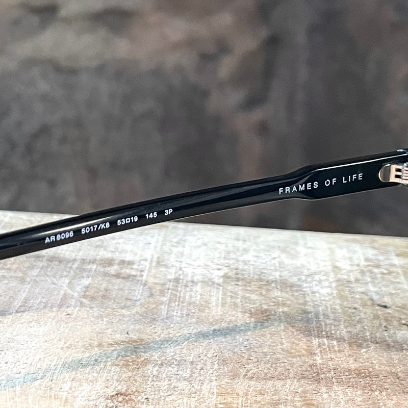 Giorgio Armani AR 8096 Black Acetate Sunglasses