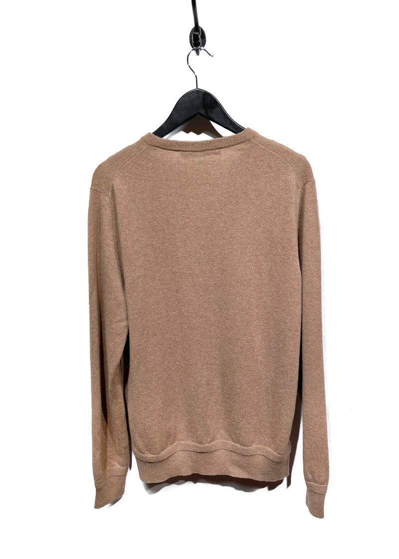 Louis Vuitton Camel Cashmere V-neck Sweater