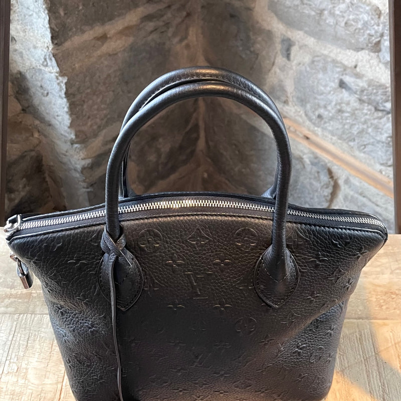 Louis Vuitton Black Monogram Revelation Lockit Handbag