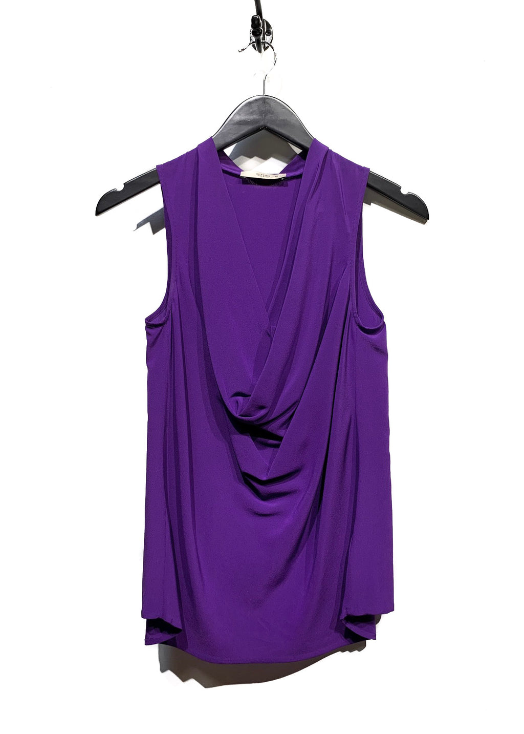 Etro Purple Silk Blouse