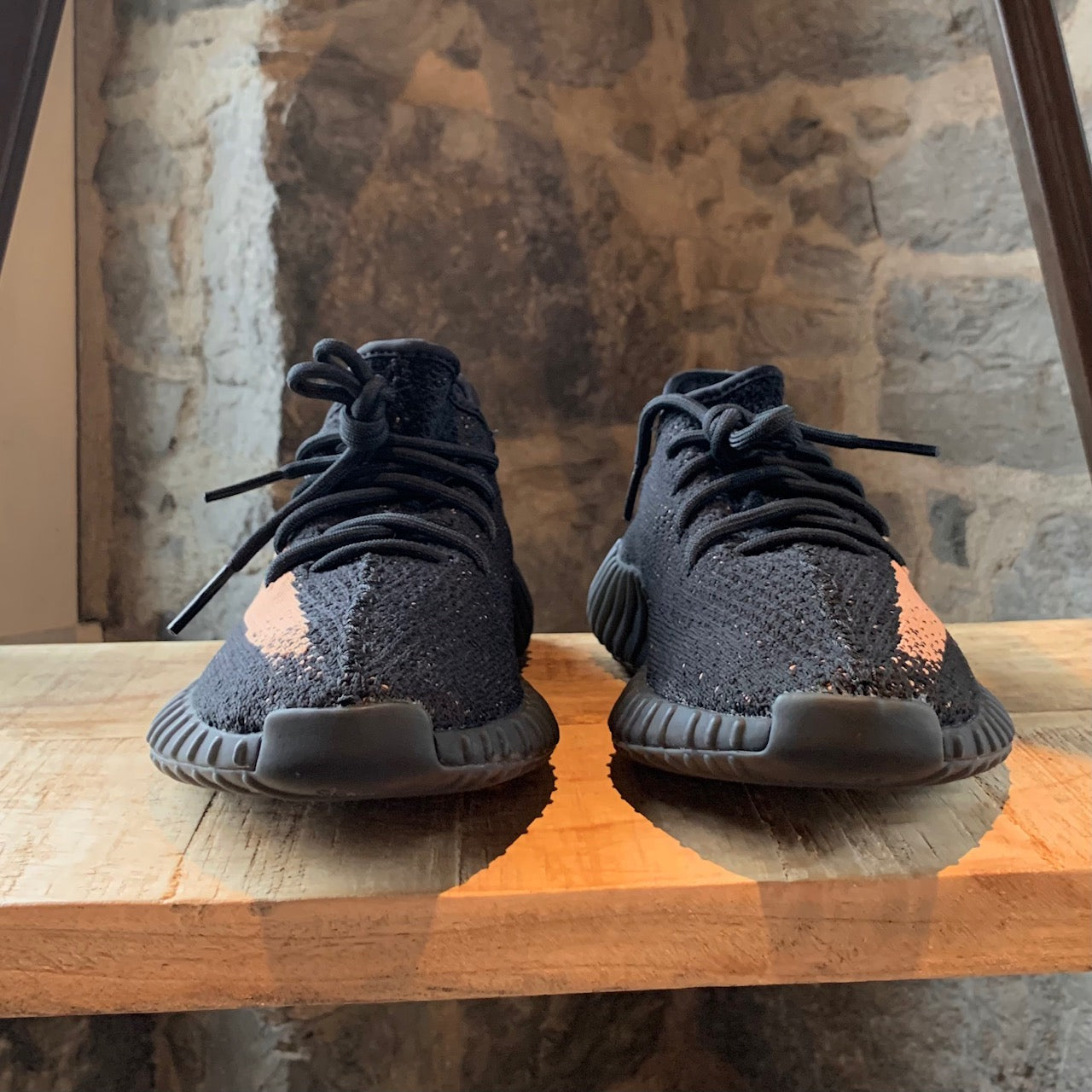 Adidas Yeezy Boost 350 V2 Core Black Copper Stripe Sneakers Boutique LUC.S Adidas Yeezy Boost 350 V2 Core Black Copper Stripe Sneakers Boutique LUC.S