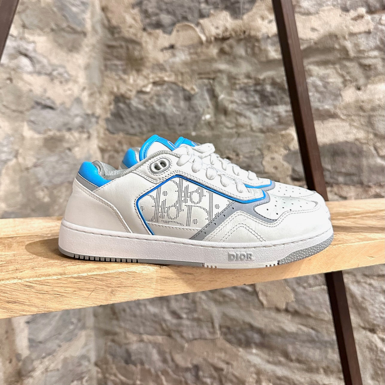 Dior B27 White Blue Low-top Sneakers – Boutique LUC.S