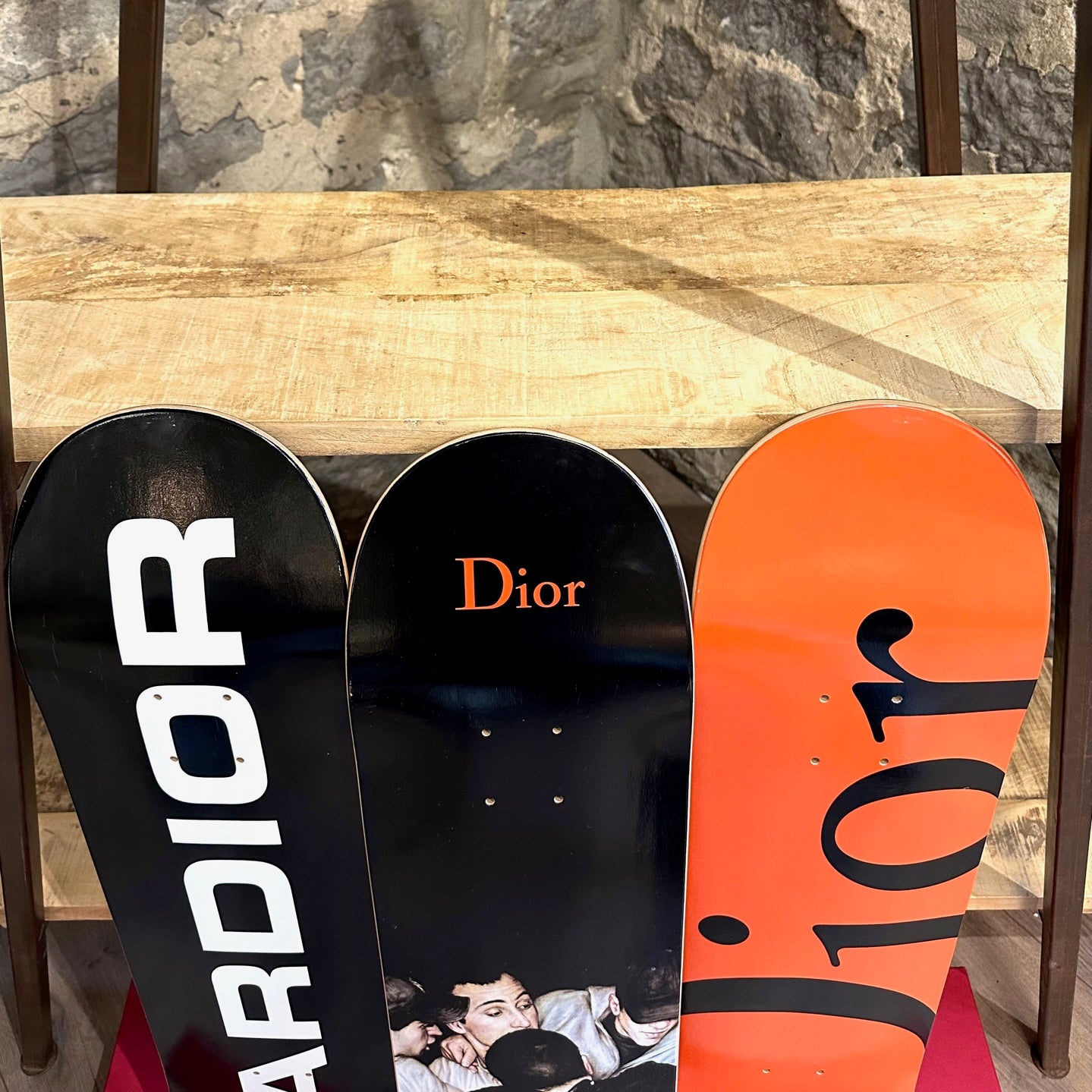 Dior FW17 x Dan Witz Complete Set of 3 Skate Decks – Boutique LUC.S